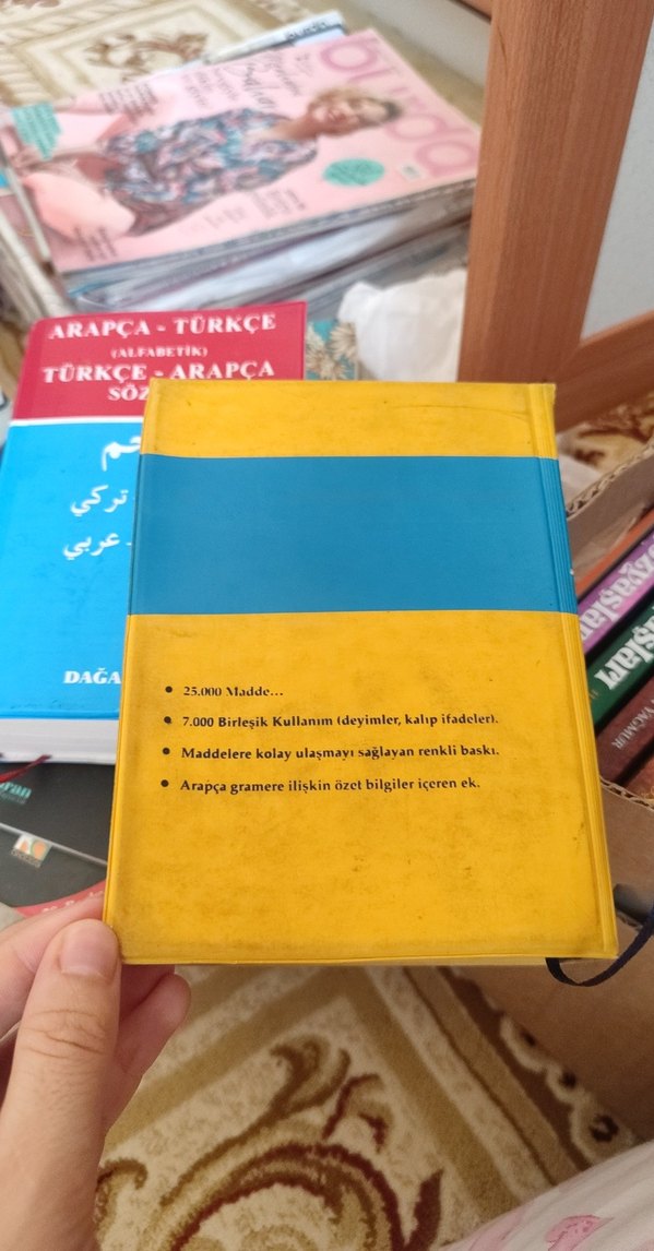 Arapça-Türkçe Okul Sözlüğü Dacacık - Görsel 3