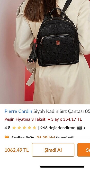 Pierre cardin çanta