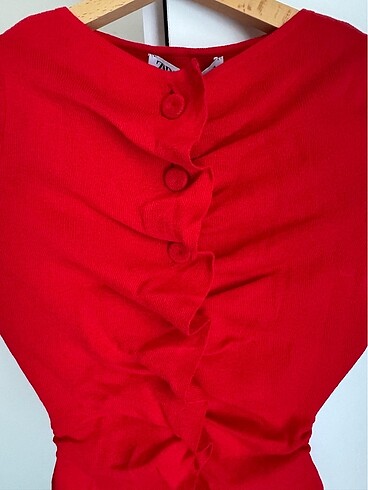 Zara Drape detaylı triko top