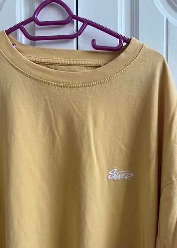 xl Beden sarı Renk Sarı Pull& bear Tişört