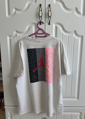 Diğer Erkek Baskılı Oversize Tişört markasız