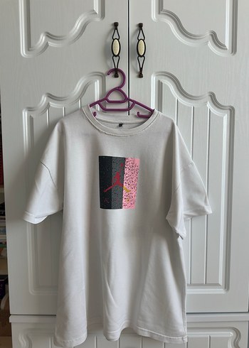 Erkek Baskılı Oversize Tişört markasız