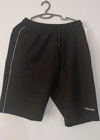 Calvin Klein Siyah Elastik Bel Şort