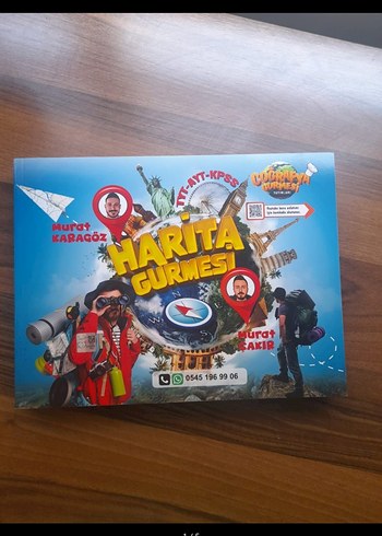 Harita Gurmesi Sınav Hazırlık Kitabı