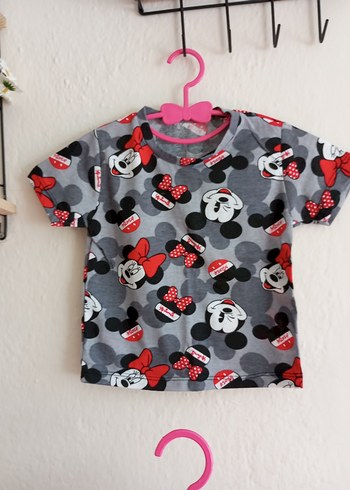 Diğer Gri Baskılı Mickey Mouse Çocuk Takımı