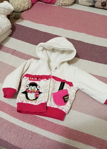 3-6 Ay Beden Peluş ceket