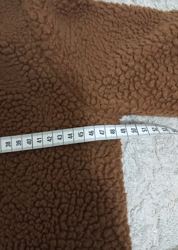 Düğmeli Kahverengi unısex çocuk kaban - Görsel 6