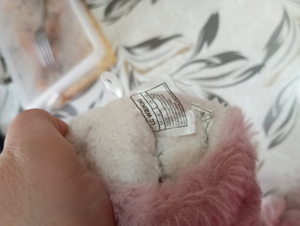 Kız Çocuk Pembe Kürklü Sıcak tutan ev ayakkabısı - Görsel 5