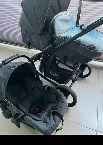 Gri Bebek Arabası ve puset - Görsel 8