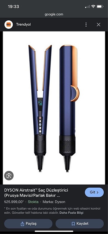 Dyson Aırstraıt Saç Düzleştirici