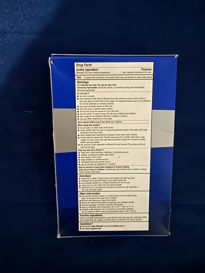 Rogaine Erkek Saç Dökülmesine Karşı Köpük - Görsel 2