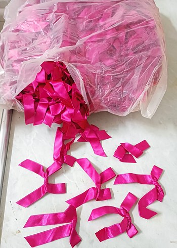 Kırmızı Siyah El Yapımı Çiçek Süslemeleri - Görsel 2