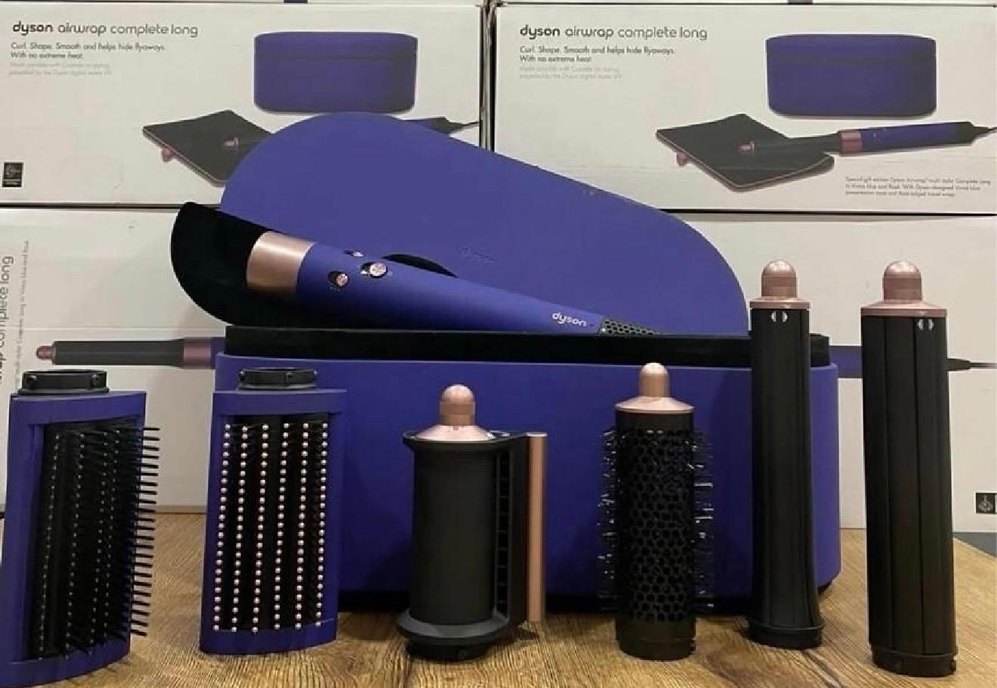 Mavi Dyson Airwrap Saç Şekillendirici Seti - Görsel 2