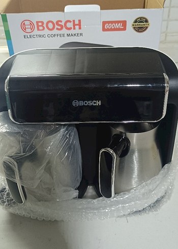 Bosch Siyah Gri Çift Demlikli Kahve Makinesi - Görsel 2