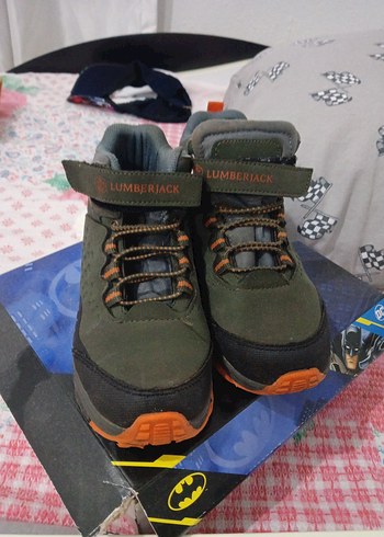Lumberjack haki renk Erkek Çocuk outdoor Botlar