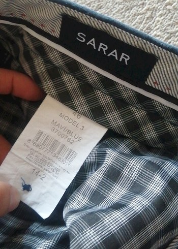 Erkek Lacivert Denim Pantolon - Görsel 4