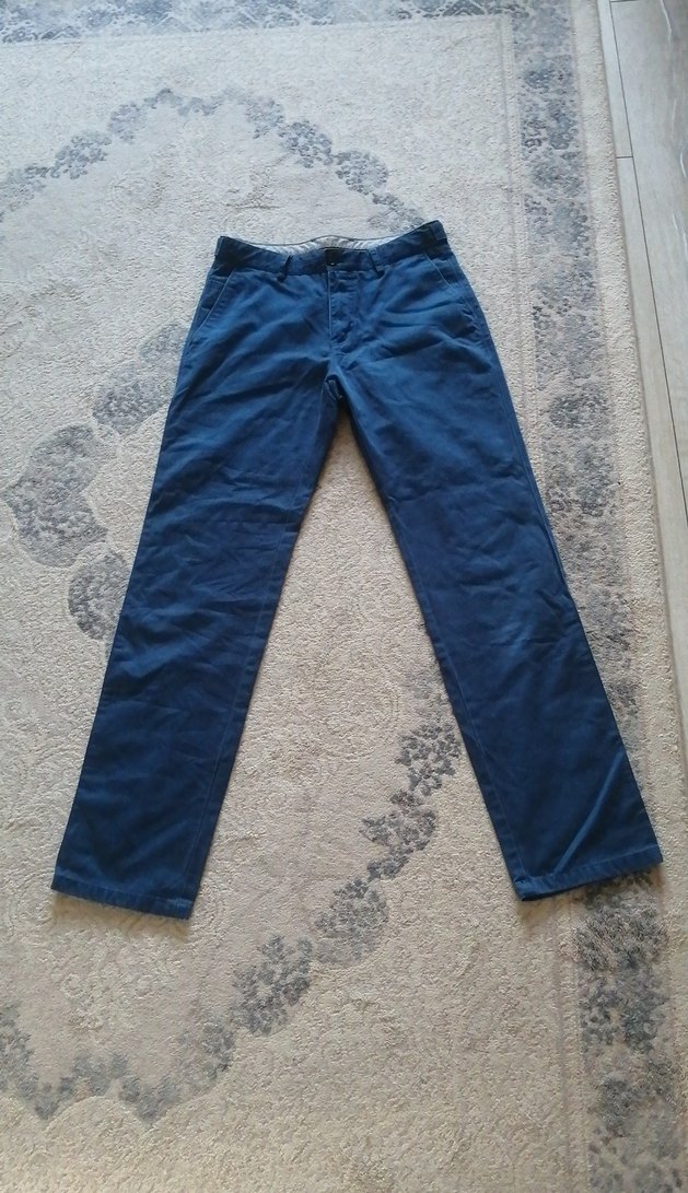 Erkek Lacivert Denim Pantolon - Görsel 2
