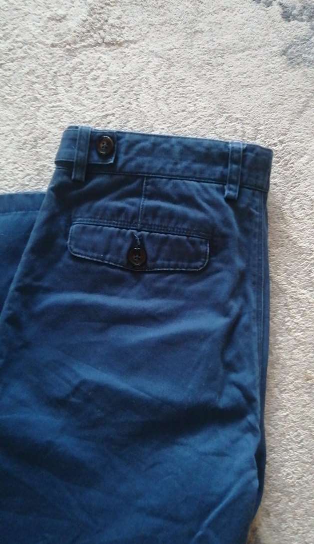 Erkek Lacivert Denim Pantolon - Görsel 5