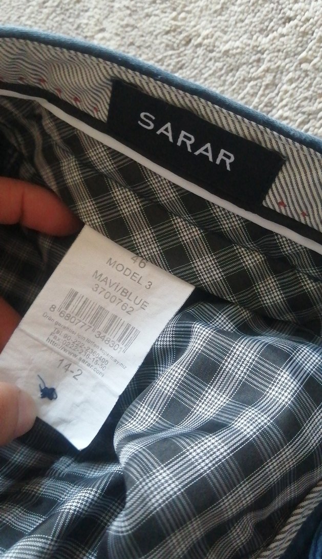 Erkek Lacivert Denim Pantolon - Görsel 4