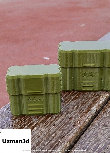AA AAA Pil Kutusu Outdoor Tactical Kamp 