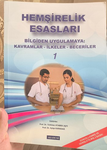  Beden Hemşirelik Esasları Kitabı 1-2