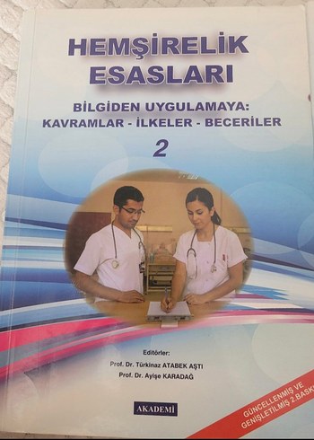  Beden Renk Hemşirelik Esasları Kitabı 1-2