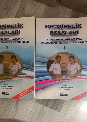 Hemşirelik Esasları Kitabı 1-2