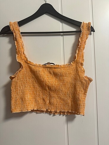 Koton mini büzgülü crop top