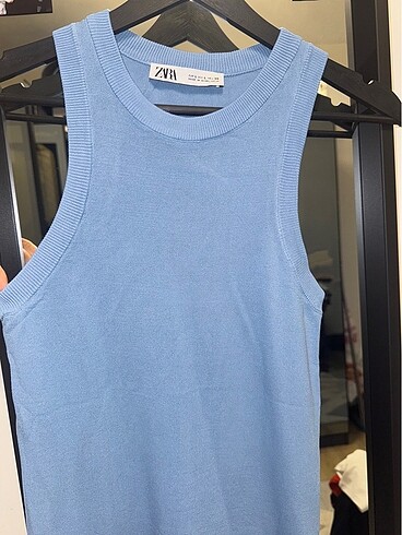 Zara markalı triko bluz