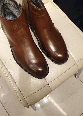 Klasik Kahverengi Deri Erkek Bot - Görsel 5