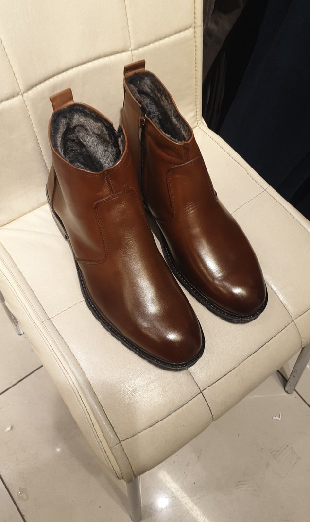 Klasik Kahverengi Deri Erkek Bot - Görsel 4