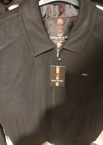 l Beden Siyah Fermuarlı Erkek Street Wear Ceket