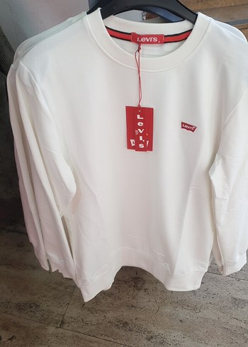 Levi's Beyaz Erkek Sweatshirt