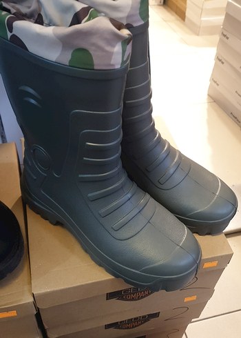 Gri Erkek Outdoor Lastik Bot - Görsel 2