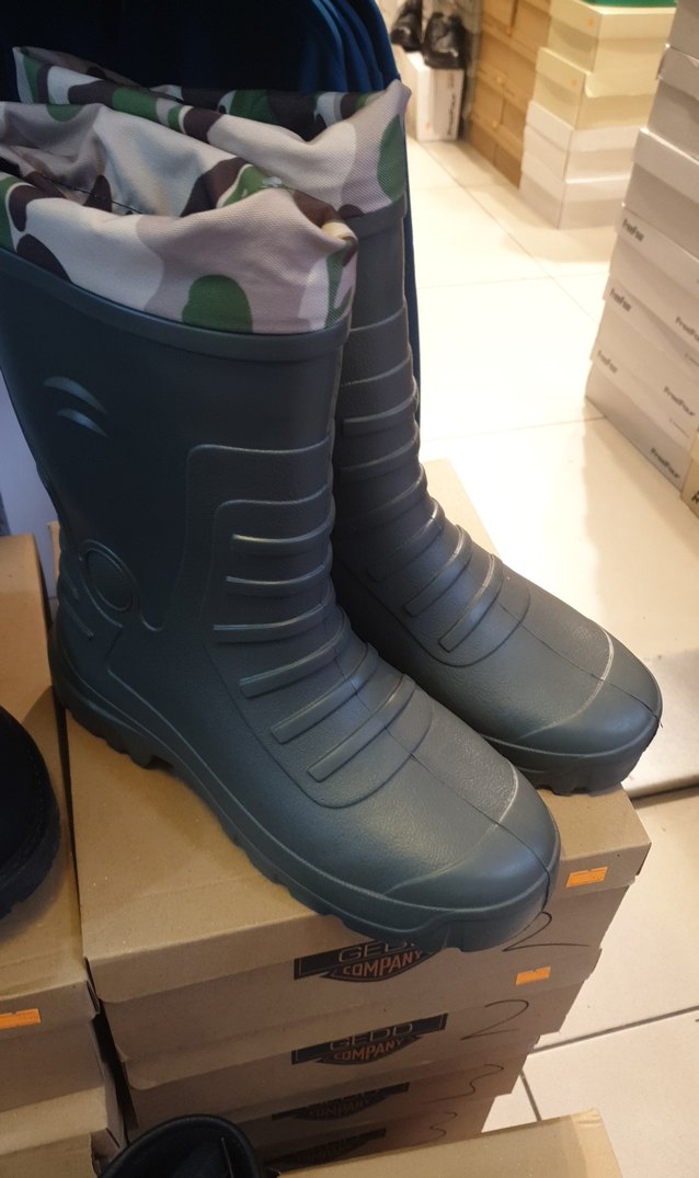 Gri Erkek Outdoor Lastik Bot - Görsel 3