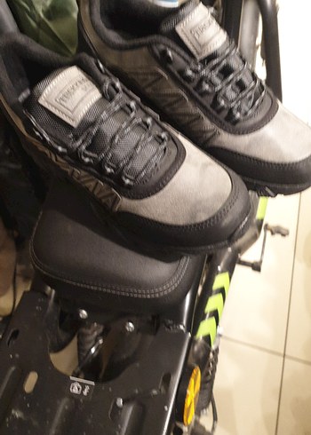 Gri Biker Erkek Outdoor Ayakkabı Velcro - Görsel 10