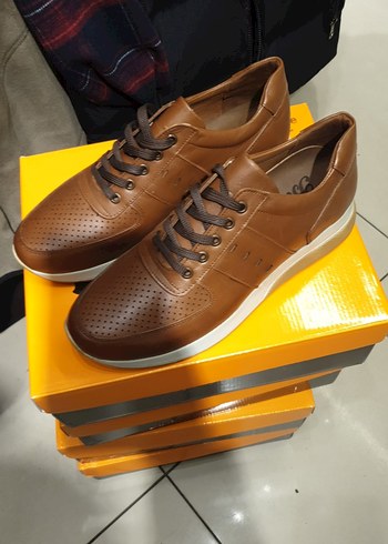 Kahverengi Bağcıklı Erkek Günlük Ayakkabı - Görsel 7