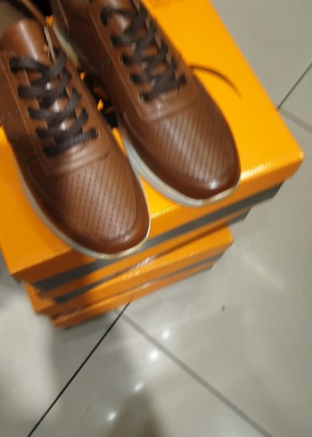 Kahverengi Bağcıklı Erkek Günlük Ayakkabı - Görsel 5