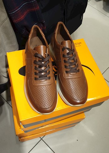 Kahverengi Bağcıklı Erkek Günlük Ayakkabı - Görsel 11