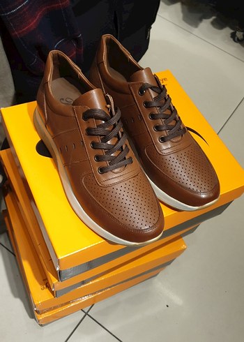 Kahverengi Bağcıklı Erkek Günlük Ayakkabı - Görsel 2