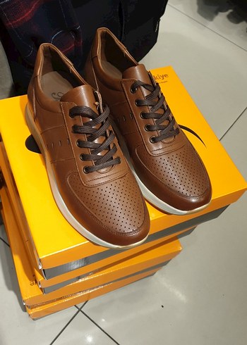 Kahverengi Bağcıklı Erkek Günlük Ayakkabı - Görsel 3