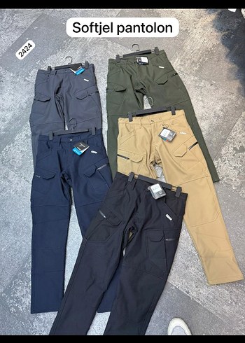 Softjel Kahverengi Kemerli Erkek Pantolon - Görsel 2