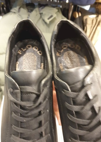 Siyah Deri Bağcıklı Erkek Günlük Ayakkabı - Görsel 6