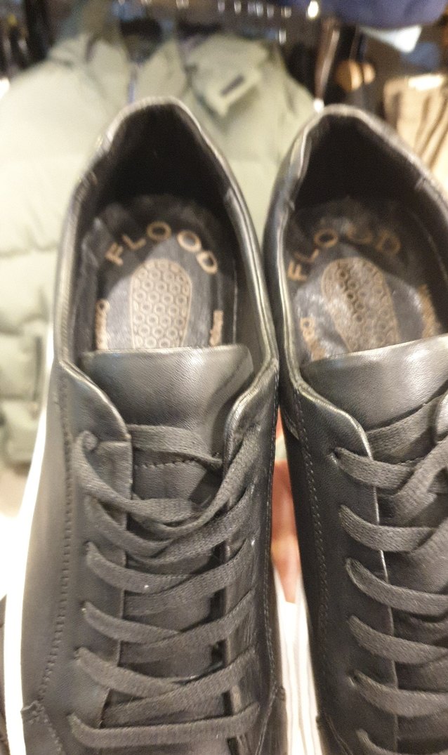 Siyah Deri Bağcıklı Erkek Günlük Ayakkabı - Görsel 5