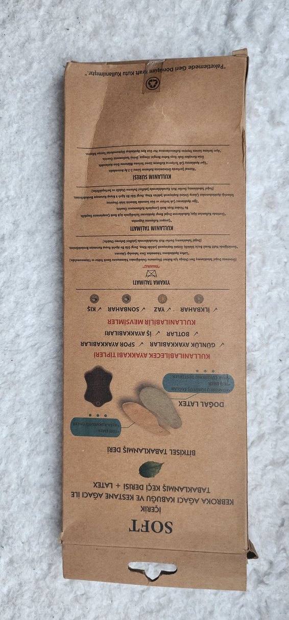 Handarte Soft Bitkisel Deri Tabanlık 35-36 EUR - Görsel 2