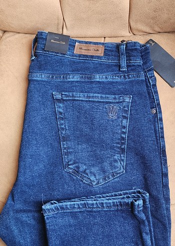 Erkek Lacivert Denim Regular Fit Jean - Görsel 3