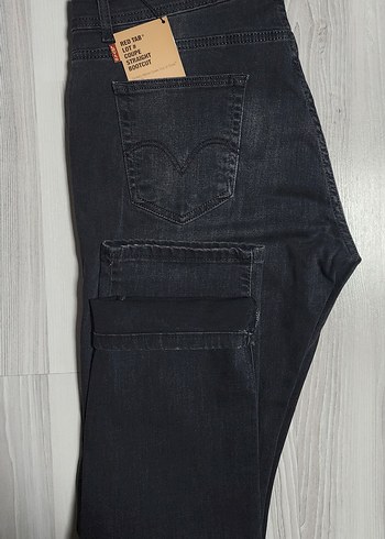 Levis 501 Siyah Denim Erkek Jean - Görsel 3