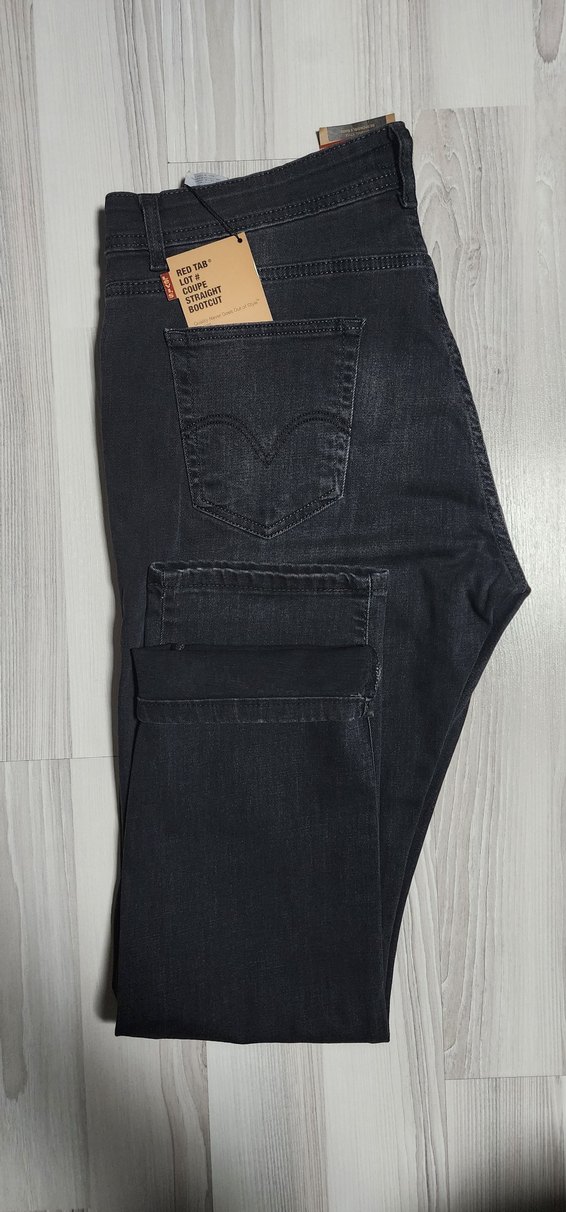 Levis 501 Siyah Denim Erkek Jean - Görsel 3