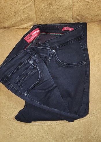 Siyah Regular Fit Erkek Kot Pantolon - Görsel 2