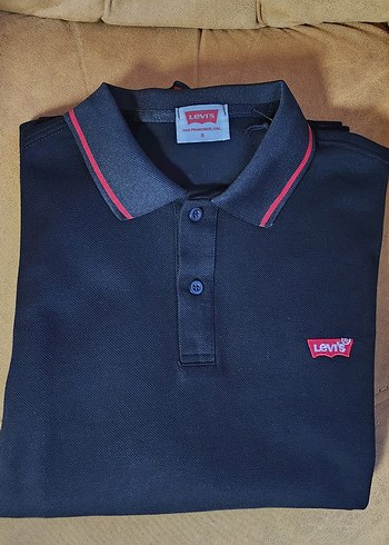 Levi's Siyah Uzun Kollu Polo Tişört - Görsel 2